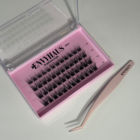Envyhaus pre glued press on lash clusters australia
