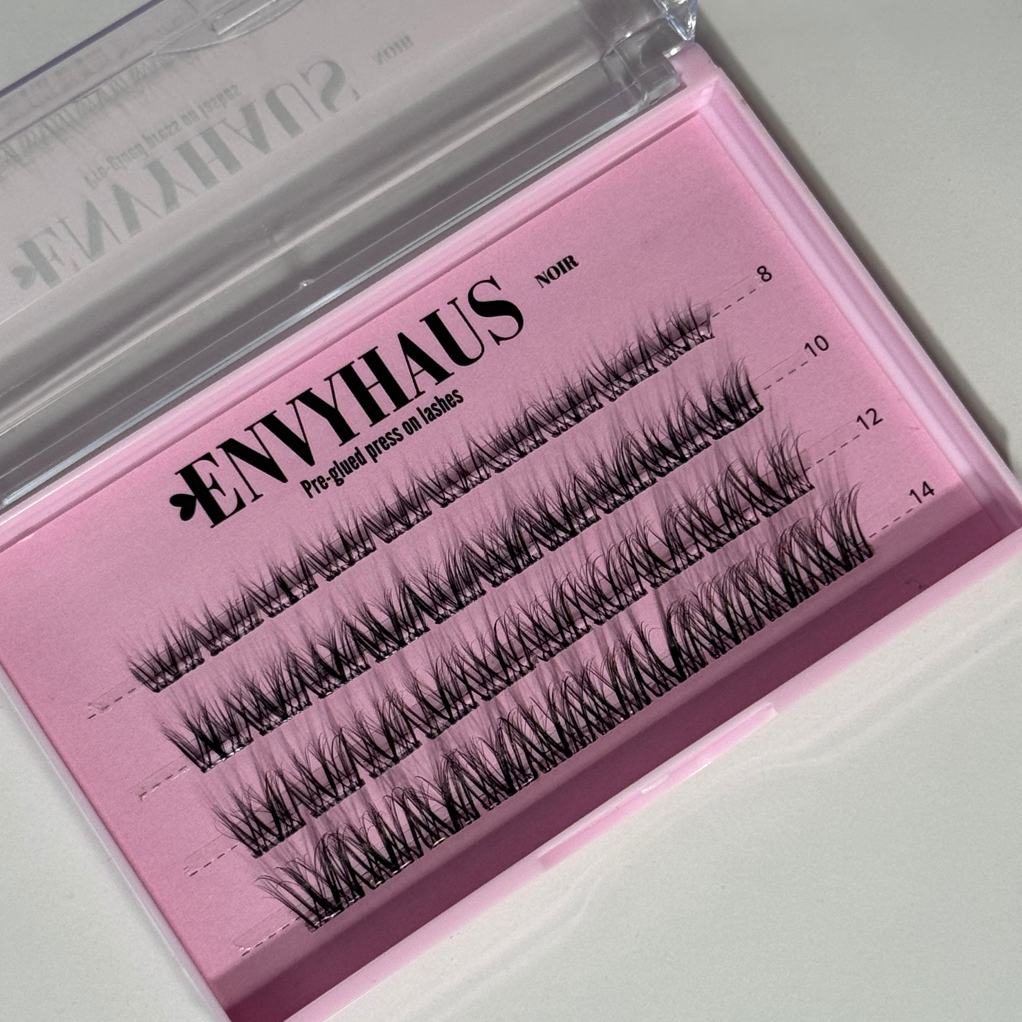 Envyhaus pre glued press on lash clusters australia