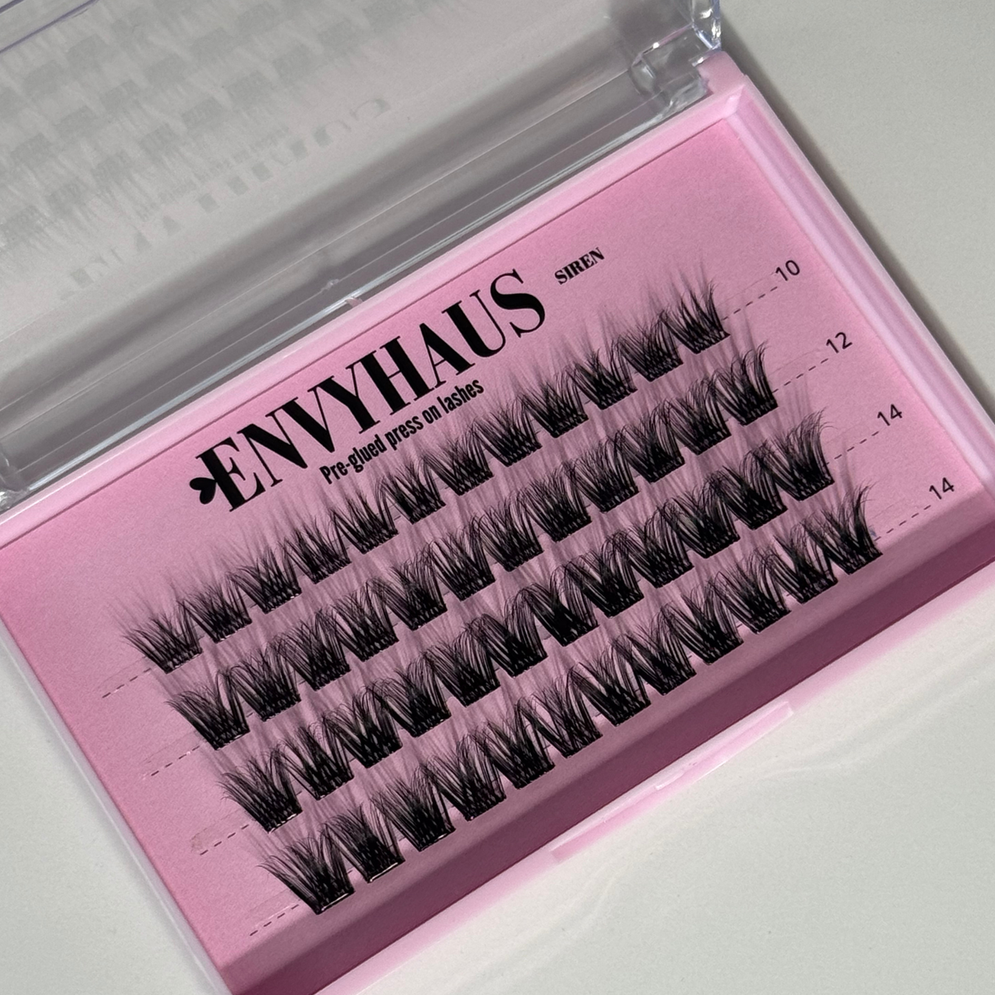 Envyhaus pre glued press on lash clusters australia